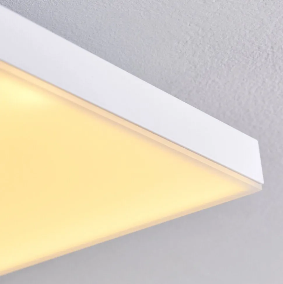 Plafonnier Bankura Led Blanc, 1 Lumiere, Telecommandes