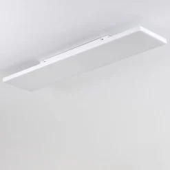 Plafonnier Bankura Led Blanc, 1 Lumiere, Telecommandes