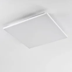 Plafonnier Bankura Led Blanc, 1 Lumiere, Telecommandes