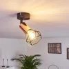 Plafonnier Baripada Cuivre, Noir, 1 Lumiere
