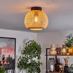 Plafonnier Bauro Ecru, 1 Lumiere