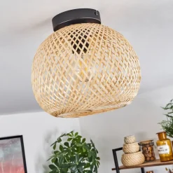 Plafonnier Bauro Ecru, 1 Lumiere