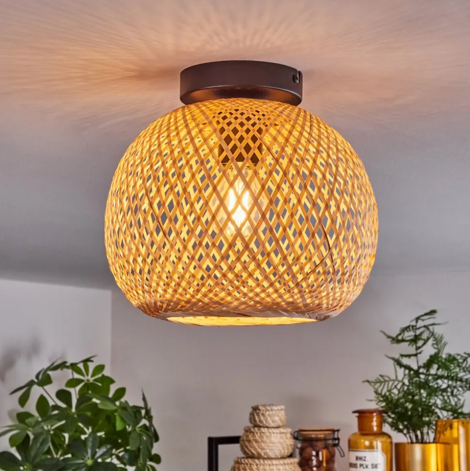 Plafonnier Bauro Ecru, 1 Lumiere
