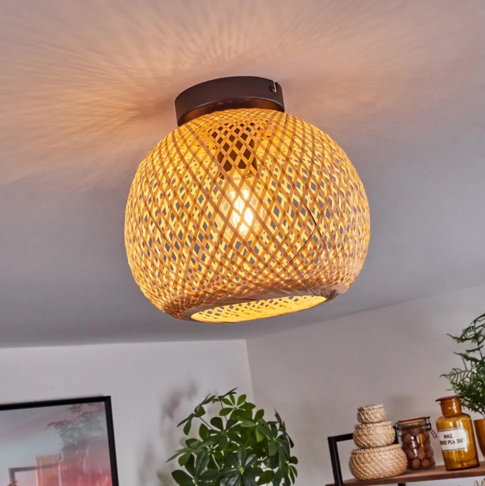 Plafonnier Bauro Ecru, 1 Lumiere