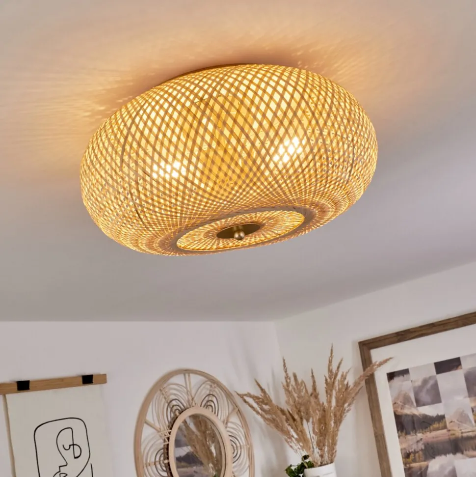 Plafonnier Bauro Laiton, 3 Lumieres