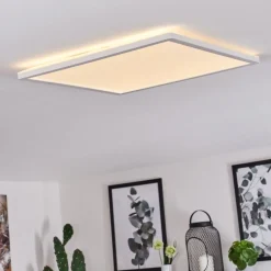 Plafonnier Boyero Led Blanc, 1 Lumiere