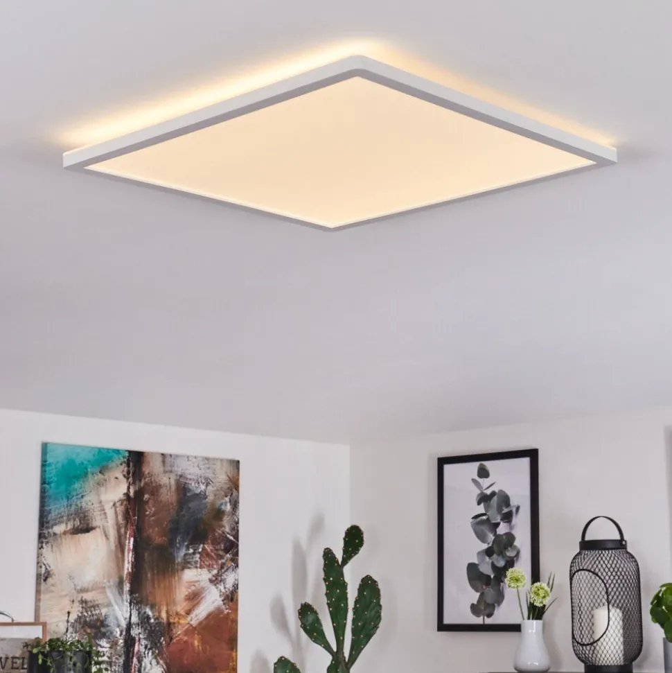Plafonnier Boyero Led Blanc, 1 Lumiere
