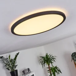 Plafonnier Boyero Led Noir, 1 Lumiere