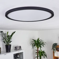 Plafonnier Boyero Led Noir, 1 Lumiere