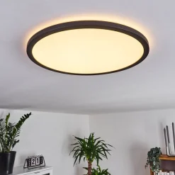 Plafonnier Boyero Led Noir, 1 Lumiere