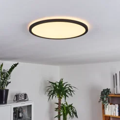 Plafonnier Boyero Led Noir, 1 Lumiere