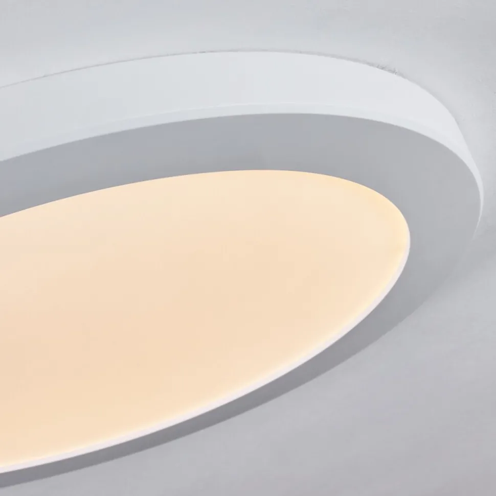 Plafonnier Canditas Led Blanc, 1 Lumiere