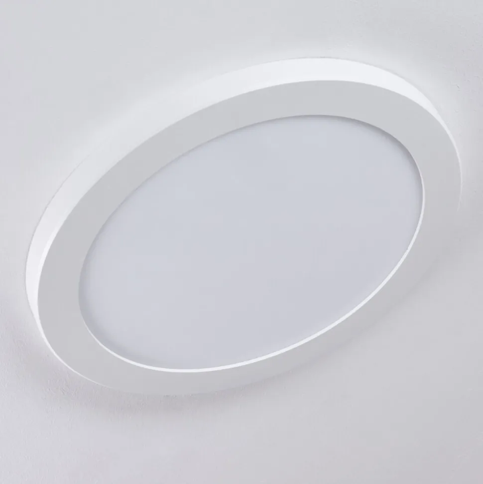 Plafonnier Canditas Led Blanc, 1 Lumiere