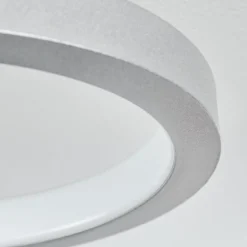 Plafonnier Carabajal Led Titane, 1 Lumiere
