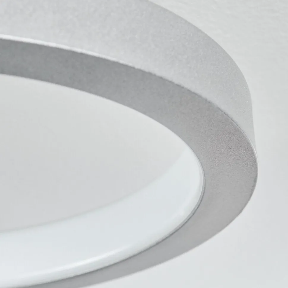 Plafonnier Carabajal Led Titane, 1 Lumiere
