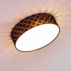 Plafonnier Chazy Blanc, 2 Lumieres