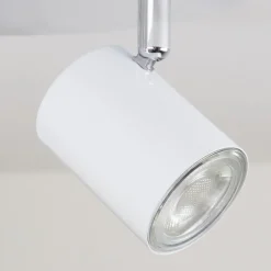 Plafonnier Chennai Led Chrome, Blanc, 3 Lumieres