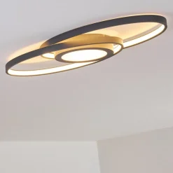 Plafonnier Chunky Led Gris, 1 Lumiere