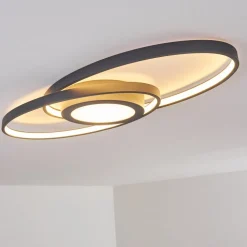 Plafonnier Chunky Led Gris, 1 Lumiere