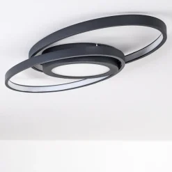 Plafonnier Chunky Led Gris, 1 Lumiere