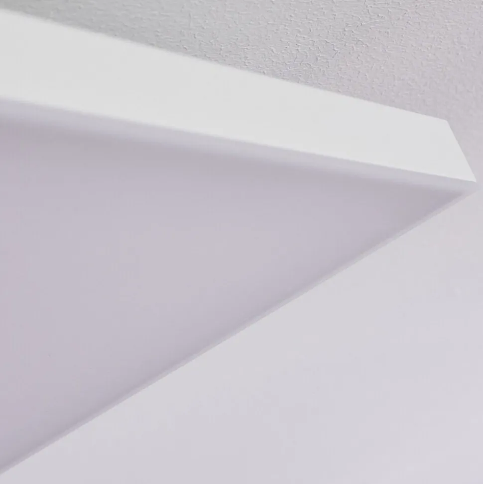 Plafonnier Cor Led Blanc, 1 Lumiere, Telecommandes