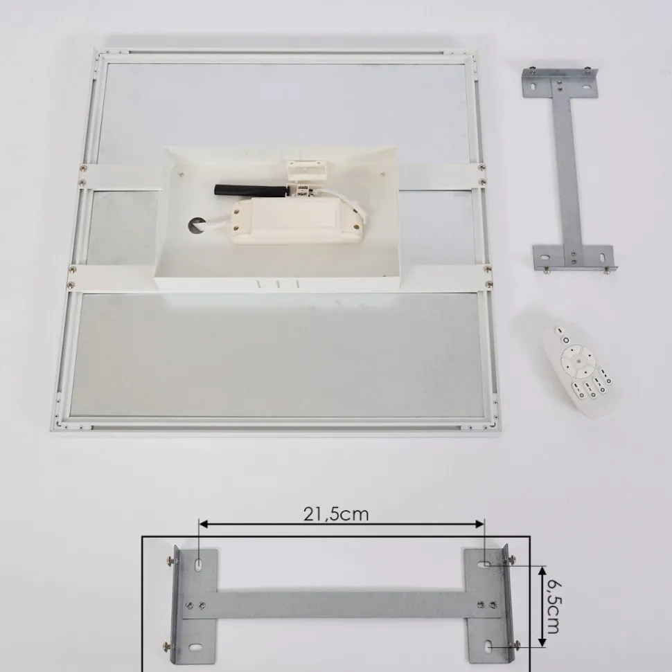 Plafonnier Cor Led Blanc, 1 Lumiere, Telecommandes