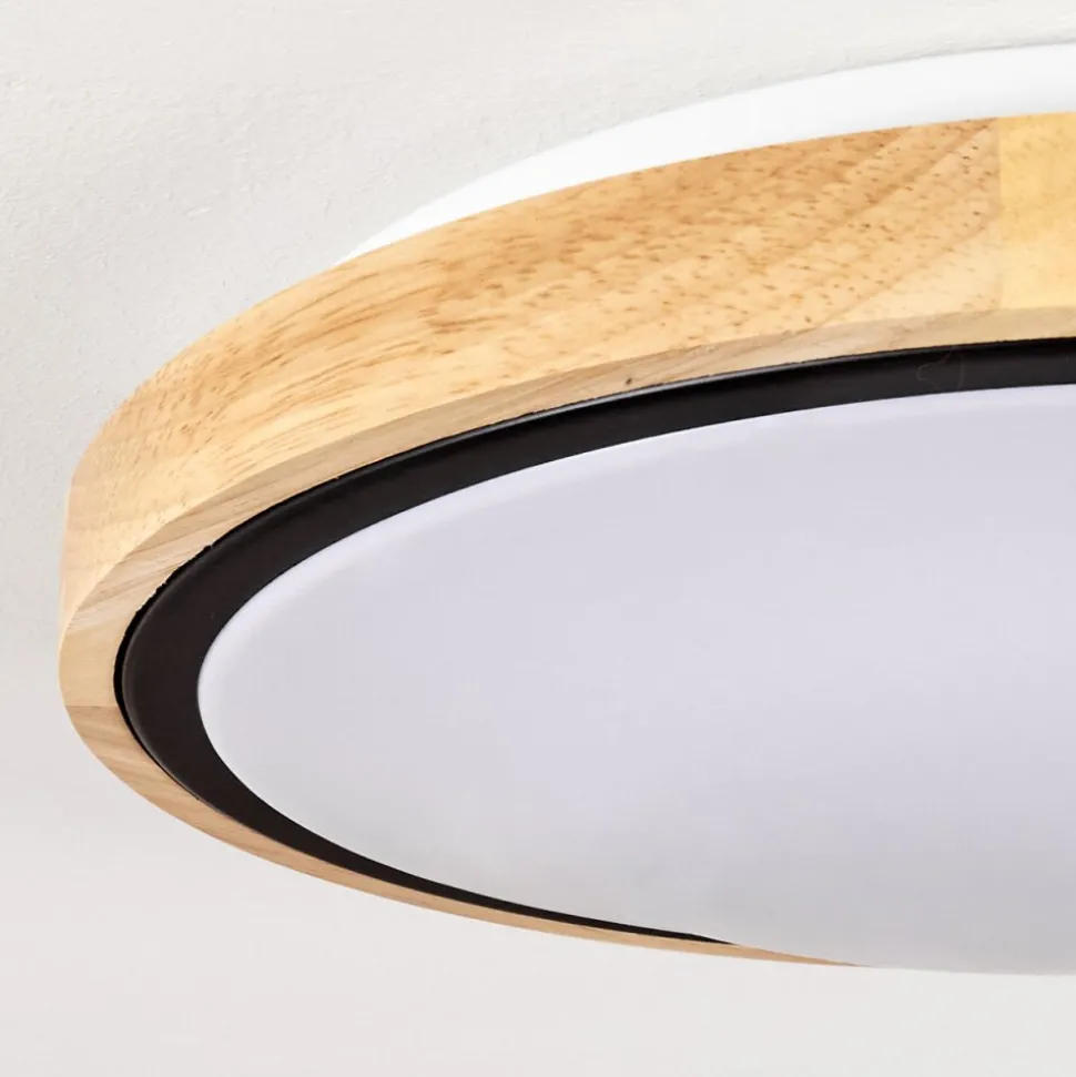 Plafonnier Corinto Led Ecru, Noir, 1 Lumiere