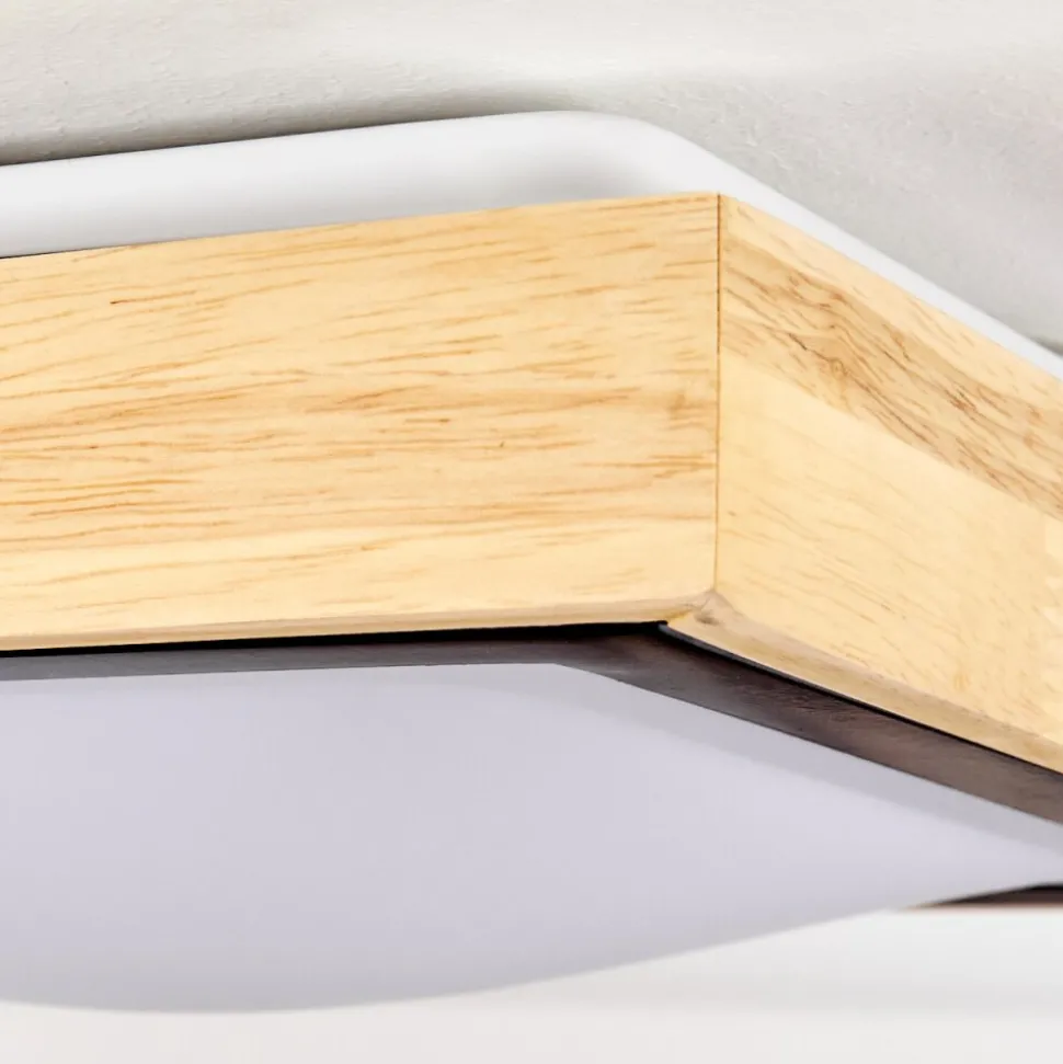 Plafonnier Corinto Led Ecru, Noir, 1 Lumiere
