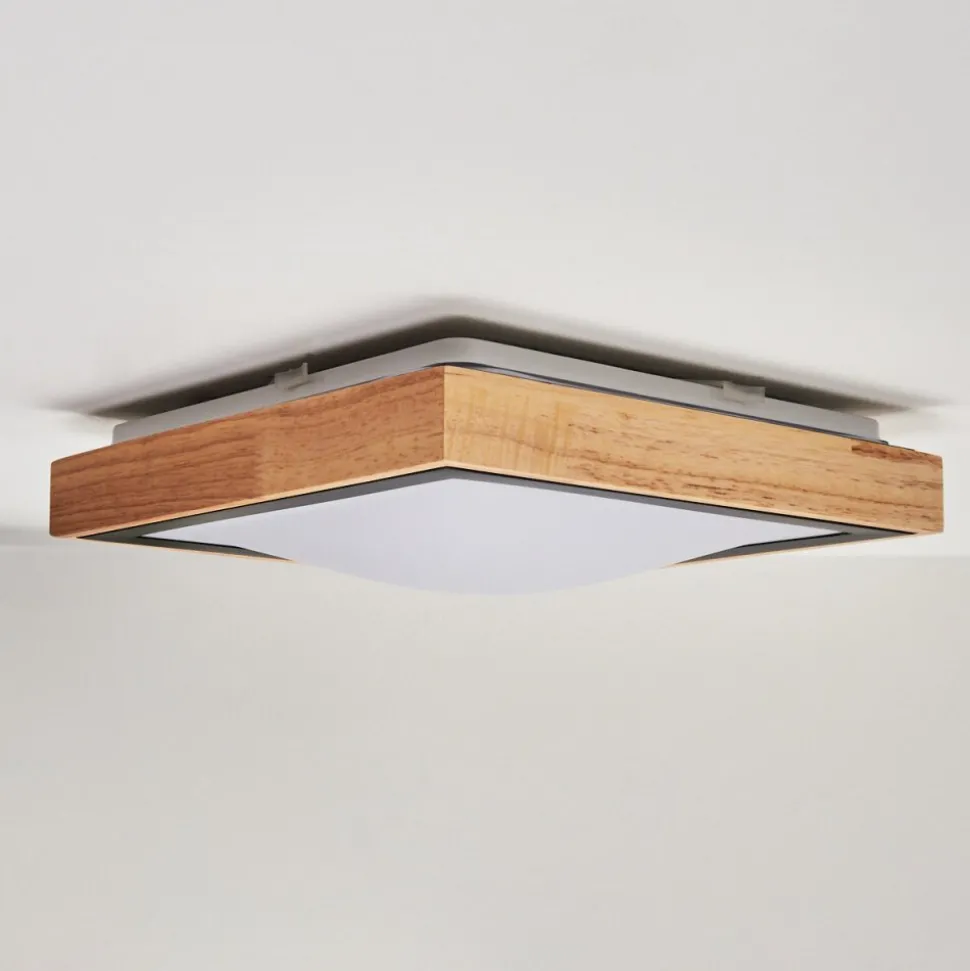 Plafonnier Corinto Led Ecru, Noir, 1 Lumiere
