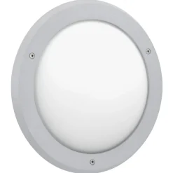 Plafonnier D'Exterieur Albert 6409 Led Argente, 1 Lumiere