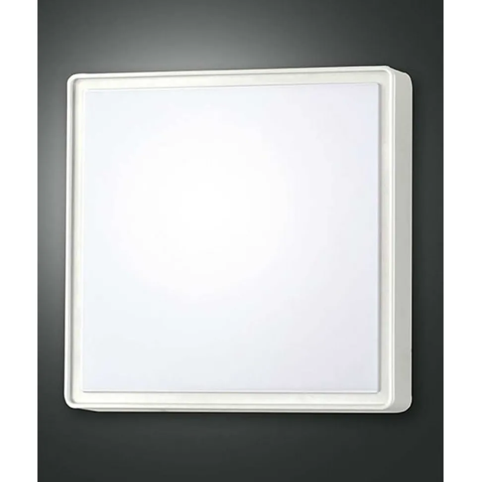 Plafonnier D'Exterieur Fabas Luce Oban Led Blanc