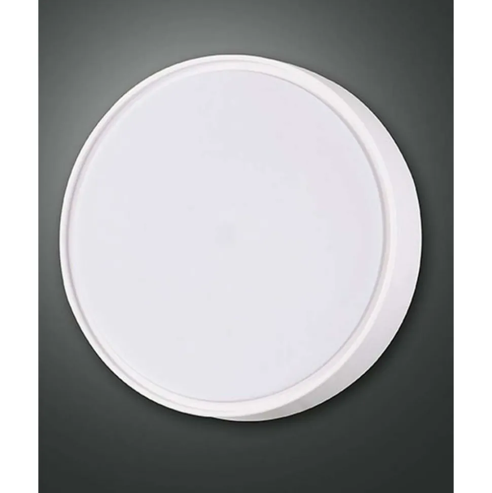 Plafonnier D'Exterieur Fabas Luce Hatton Led Blanc