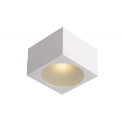 Plafonnier D'Exterieur Lucide Lily Blanc, 1 Lumiere