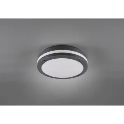 Plafonnier D'Exterieur Reality Kendal Led Anthracite, 1 Lumiere