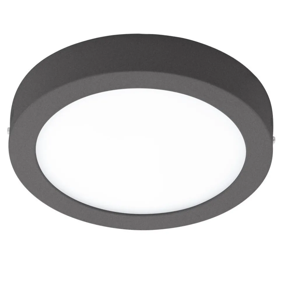 Plafonnier Eglo Argolis Led Anthracite, 1 Lumiere
