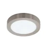 Plafonnier Eglo Fueva-C Led Nickel Mat, 1 Lumiere