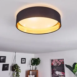 Plafonnier Elsa Led Blanc, 1 Lumiere