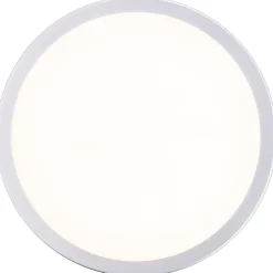 Plafonnier Exterieur Brilliant Devora Led Argente, 1 Lumiere