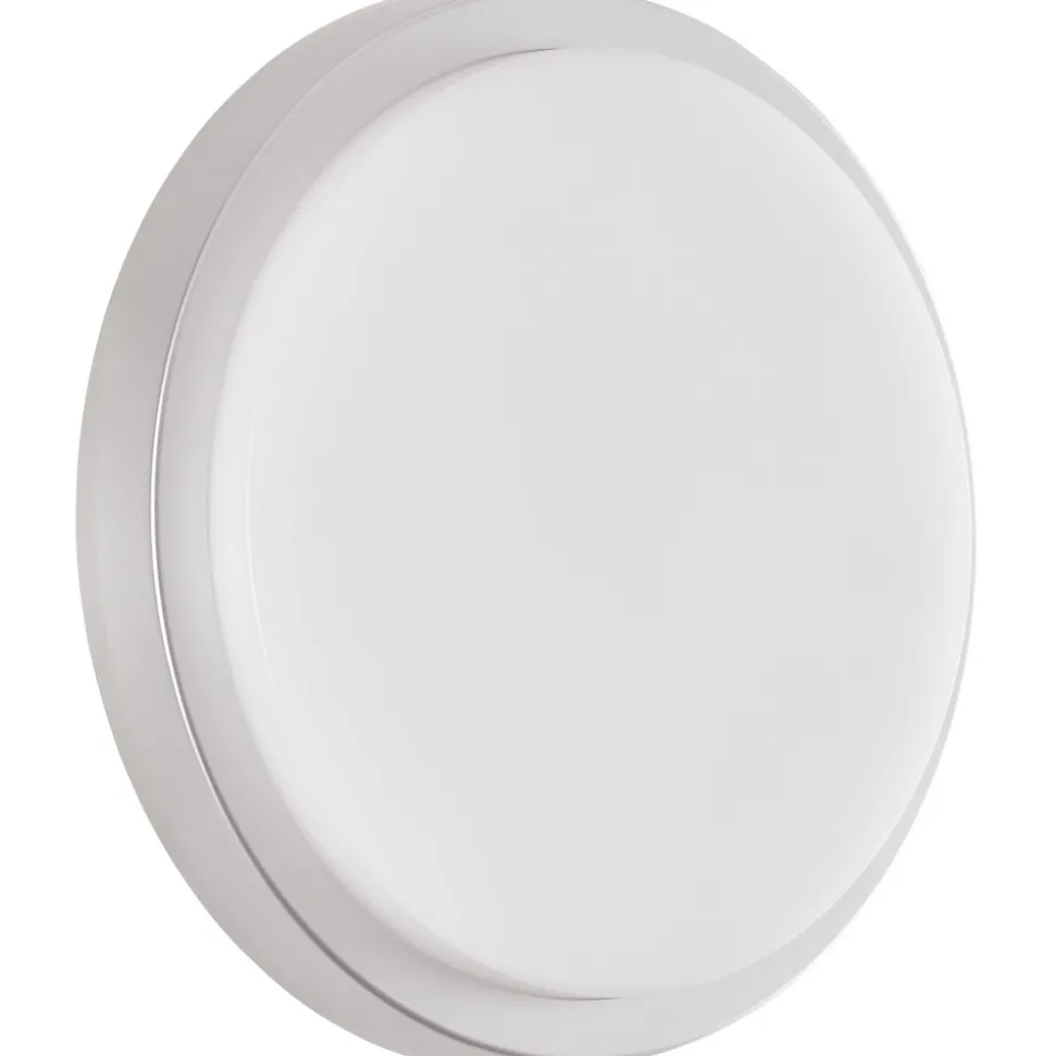 Plafonnier Exterieur Brilliant Devora Led Argente, 1 Lumiere