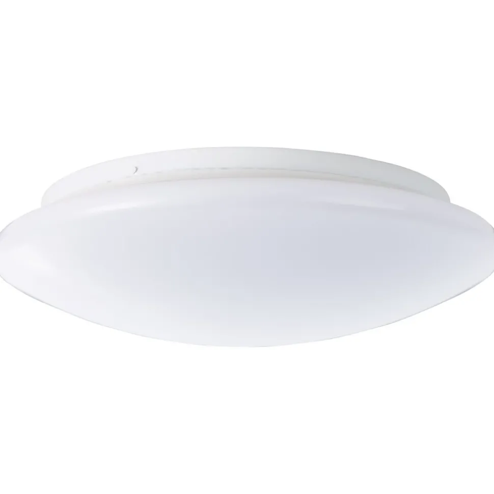 Plafonnier Exterieur Brilliant Farly Blanc, 1 Lumiere