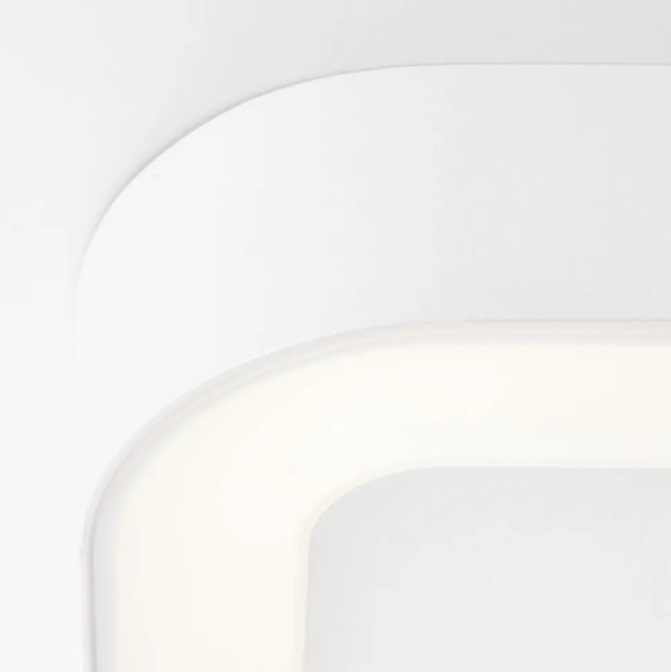Plafonnier Exterieur Brillliant Whittaker Led Blanc, 1 Lumiere