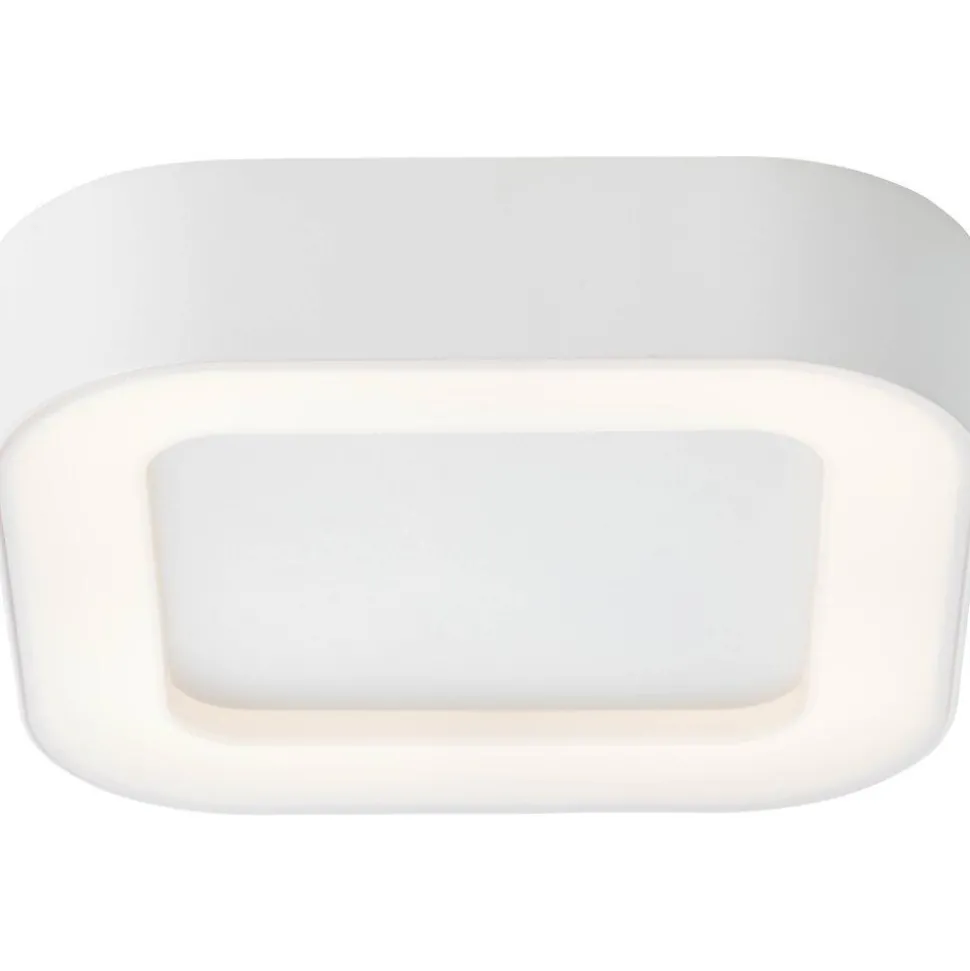 Plafonnier Exterieur Brillliant Whittaker Led Blanc, 1 Lumiere