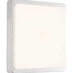 Plafonnier Exterieur Brilliant Devora Led Argente, 1 Lumiere