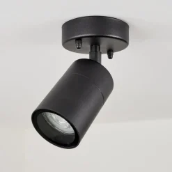 Plafonnier Exterieur Corneda Noir, 1 Lumiere