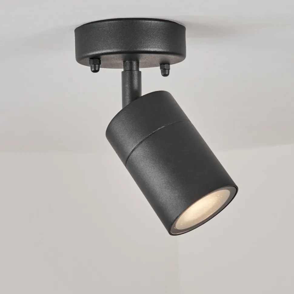Plafonnier Exterieur Corneda Noir, 1 Lumiere