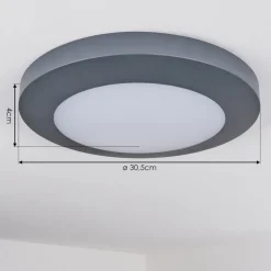 Plafonnier Exterieur Durivier Led Anthracite, 1 Lumiere