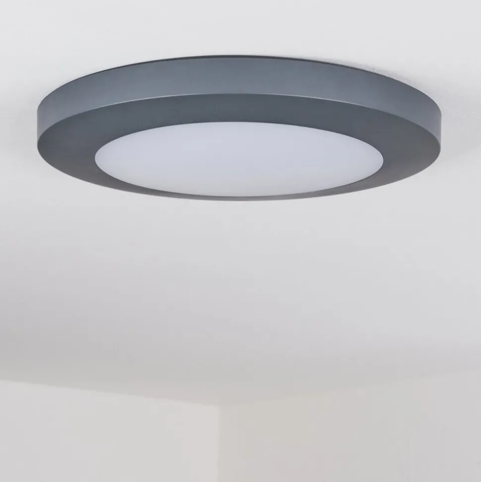 Plafonnier Exterieur Durivier Led Anthracite, 1 Lumiere