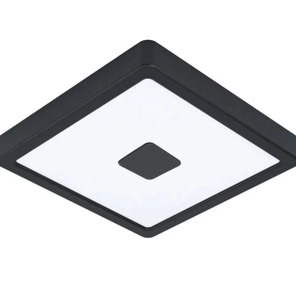 Plafonnier Exterieur Eglo Iphias Led Noir, 1 Lumiere