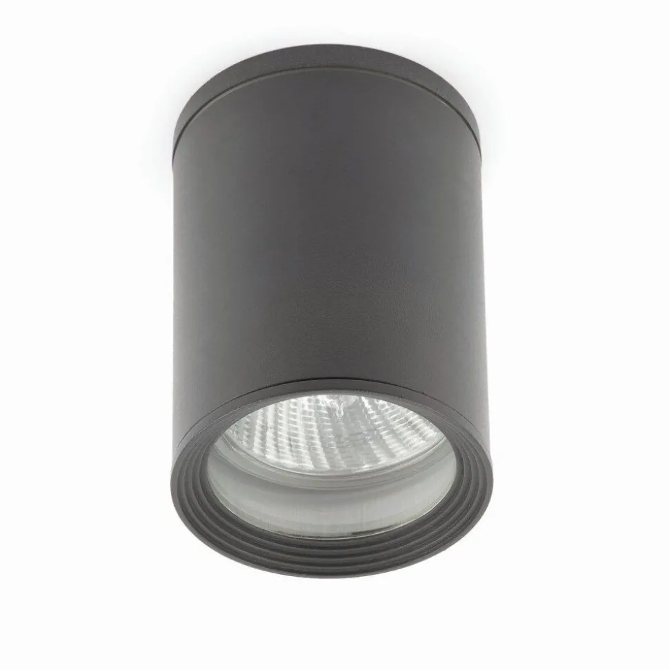 Plafonnier Exterieur Faro Tasa Anthracite, 1 Lumiere