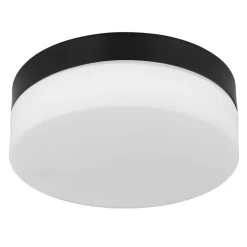 Plafonnier Exterieur Globo Vranos Noir, 1 Lumiere